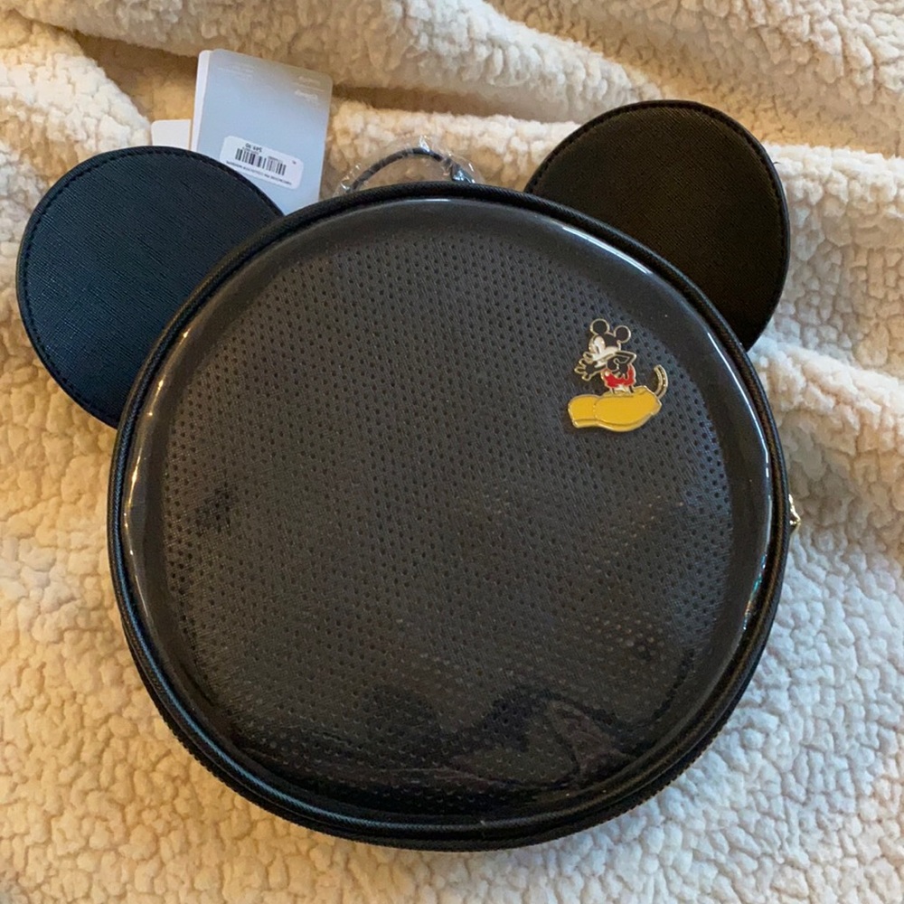 NWT Disney Mickey Mouse Loungefly Pin Collector Mini Backpack & Mickey Pin